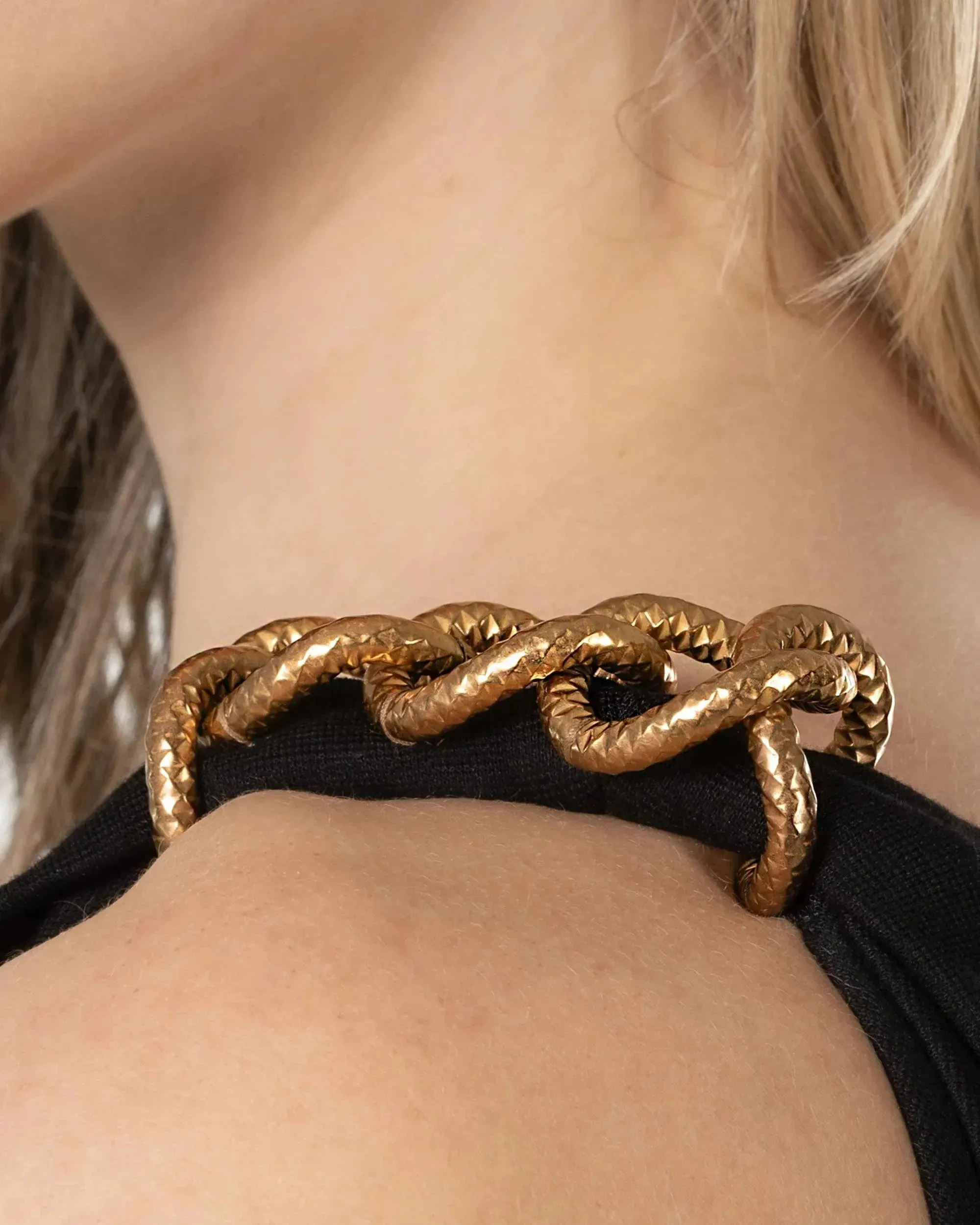 Asymmetrical Top With Chain