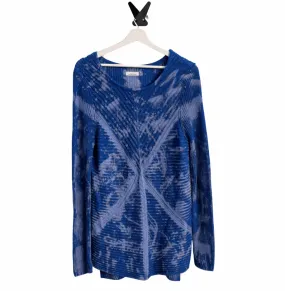 Blue Splatter Rework Sweater