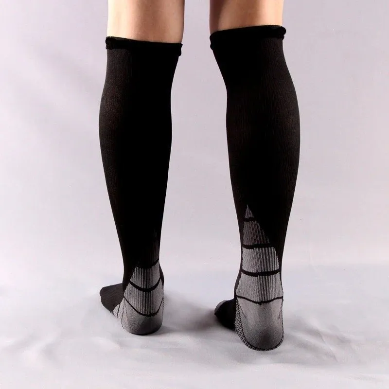 Cuzcare Compression Knee High Socks Elastic Seamless Durable Theraputic Stockings