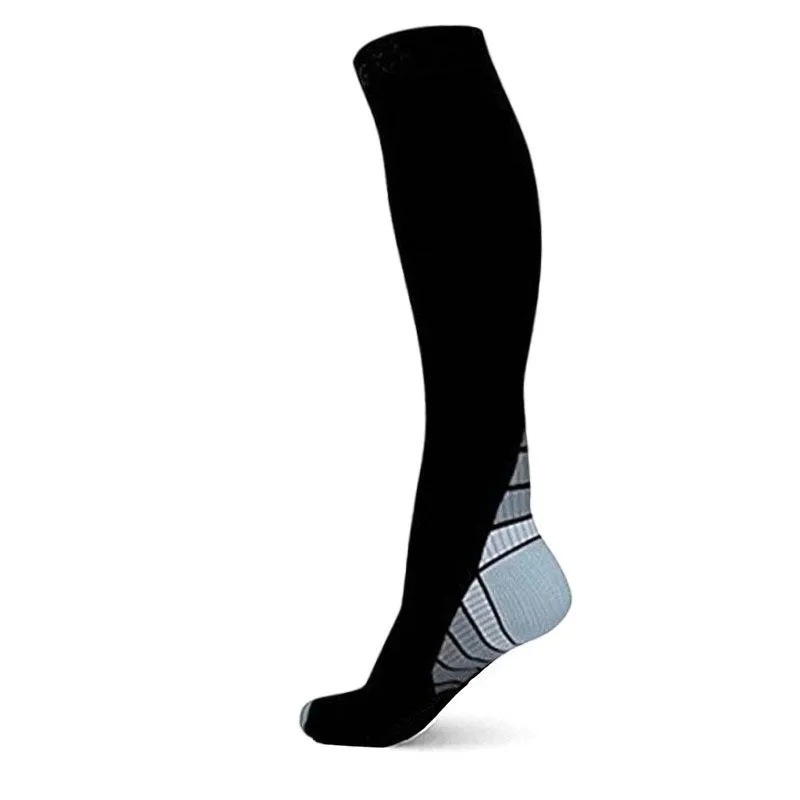 Cuzcare Compression Knee High Socks Elastic Seamless Durable Theraputic Stockings