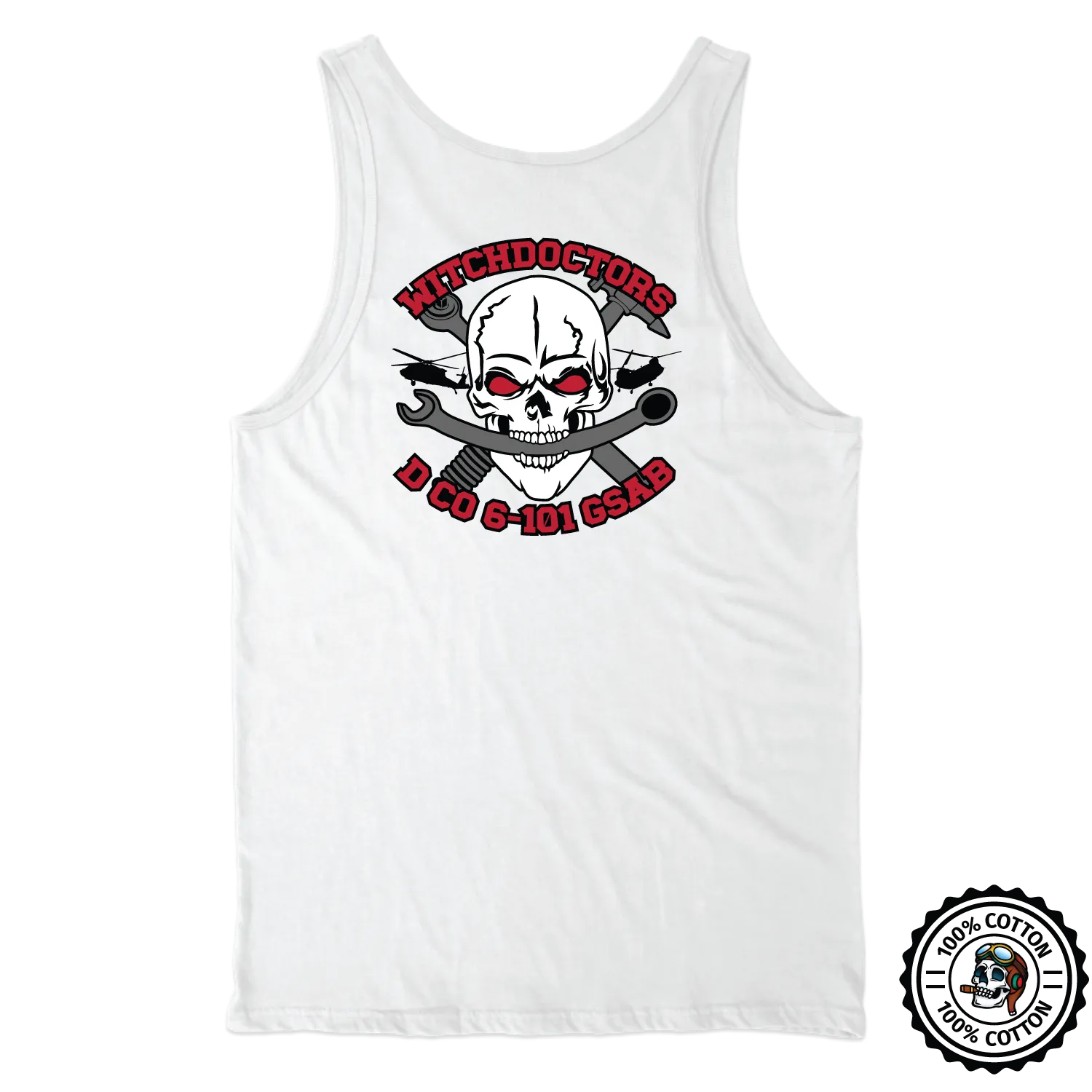 D Co, 6-101 AVN "Witchdoctors" Tank Tops