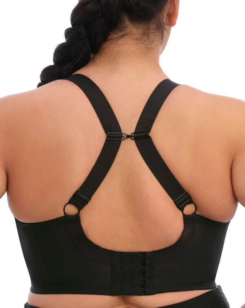 Elomi Energise Underwire Sports Bra - Black
