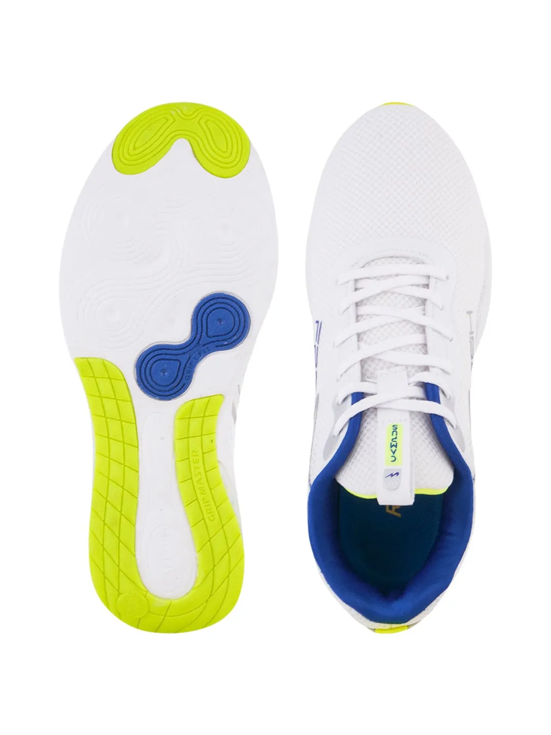 FRESH White Men's Running Shoes