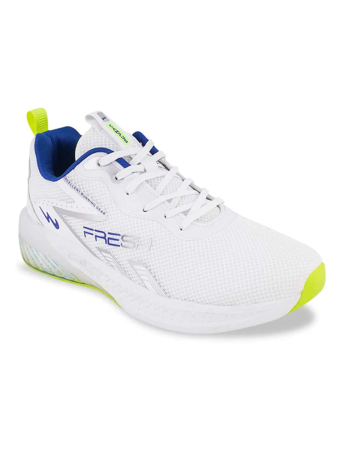 FRESH White Men's Running Shoes