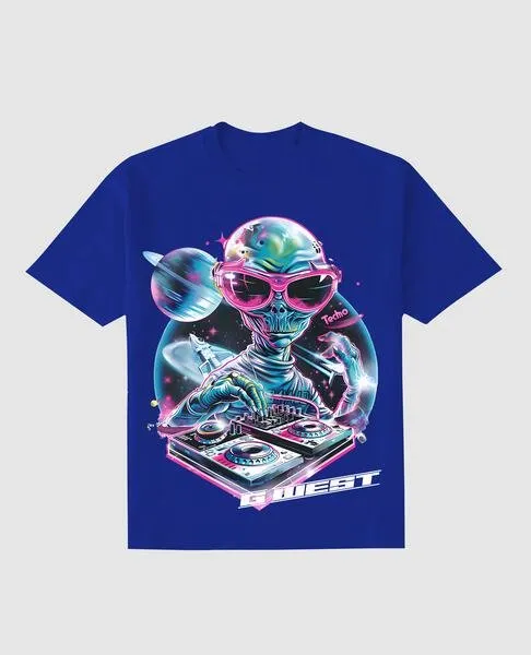G West Kids Techno Dj Tshirt - Gwpbasty5067