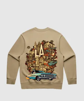 G West La Culture Heavy Premium Crewneck - 6 Colors