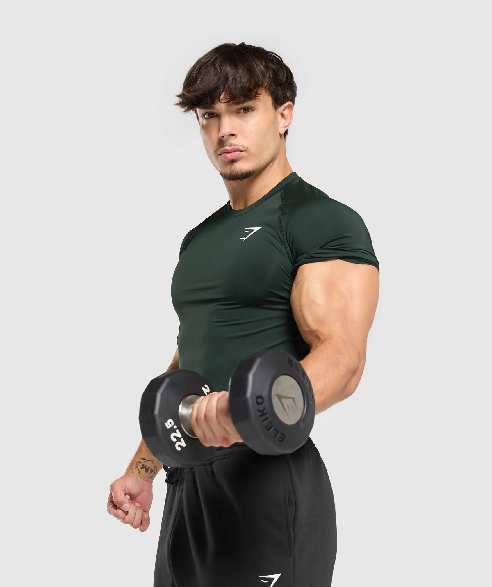Gymshark Element Baselayer T-Shirt - Victory Green