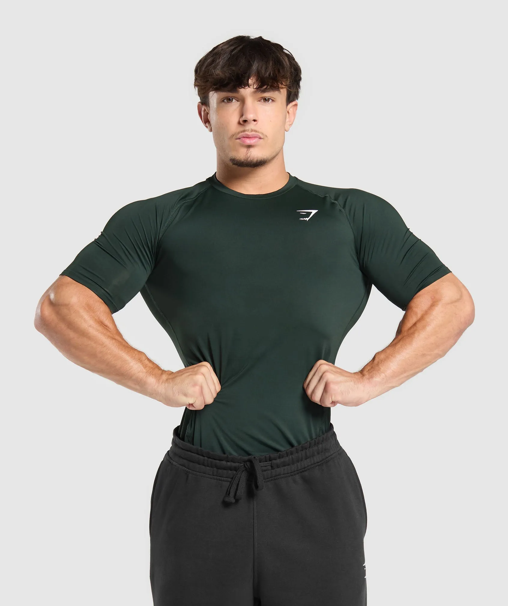 Gymshark Element Baselayer T-Shirt - Victory Green