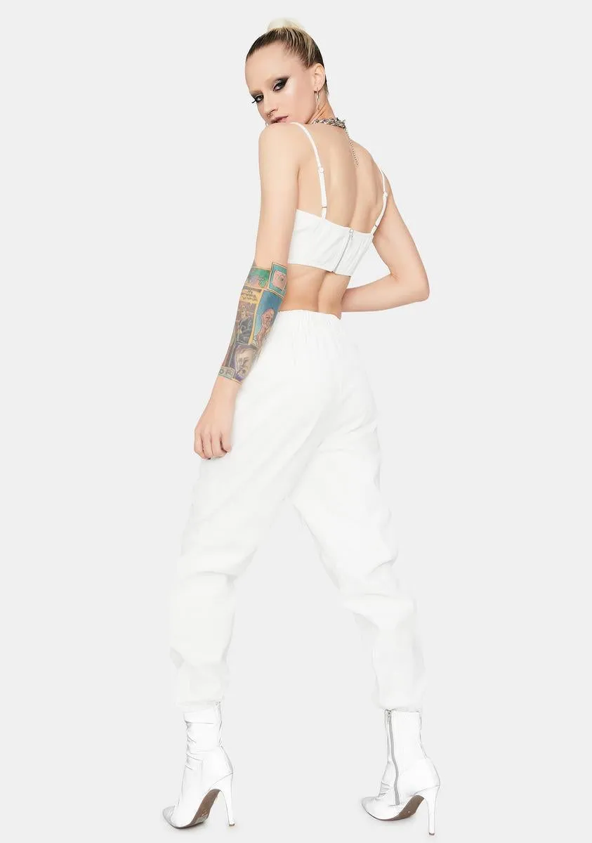 Ivory Delightful Darling Jogger Set