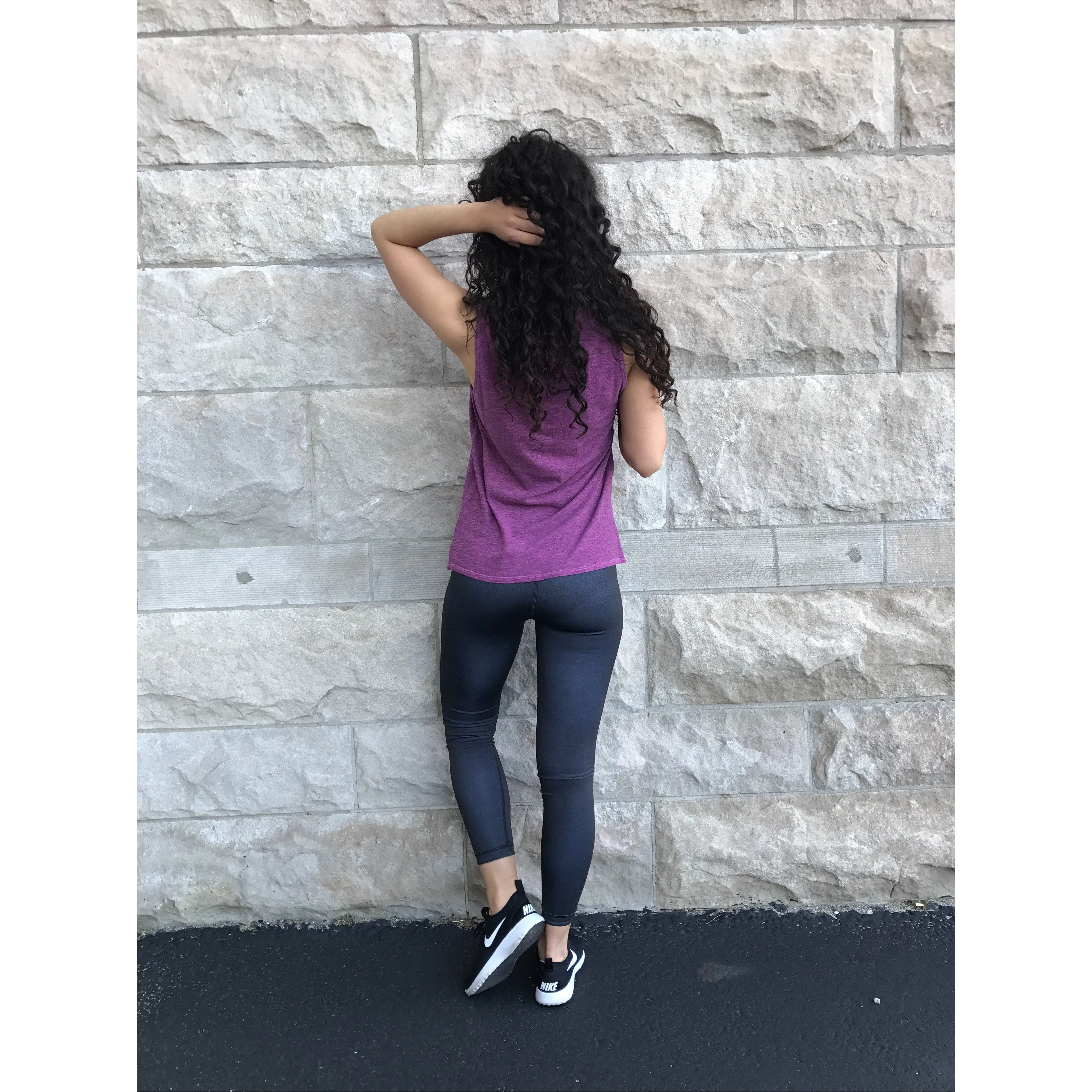 LANSTON Cutout Tank-Orchid