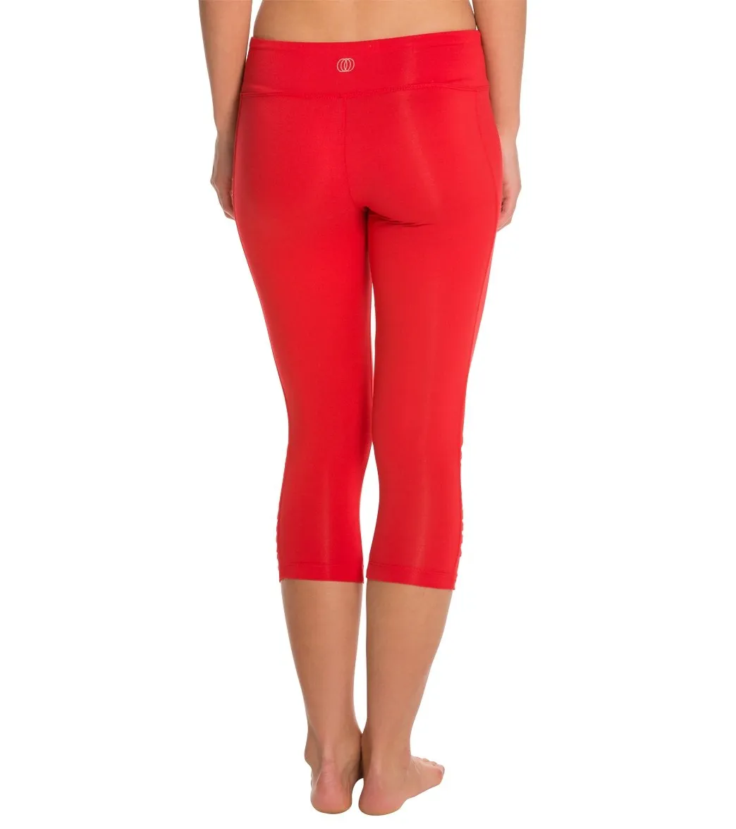 Marika Pleated Yoga Capris