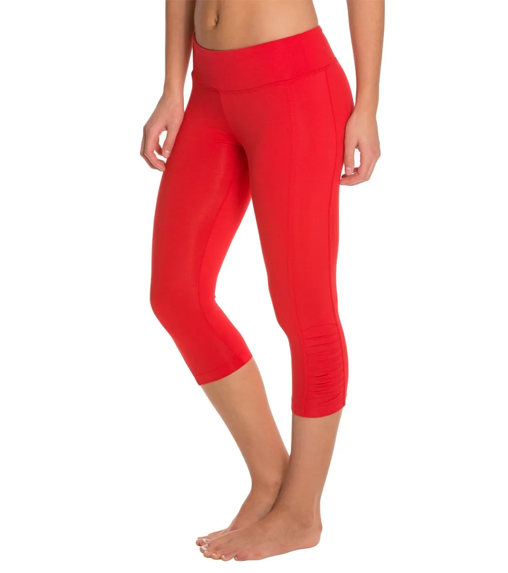 Marika Pleated Yoga Capris