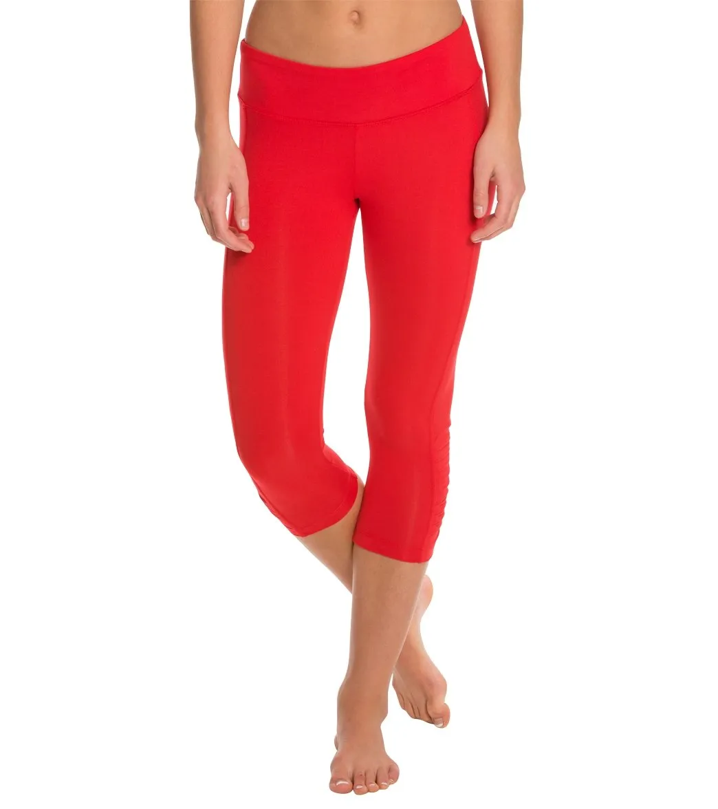 Marika Pleated Yoga Capris