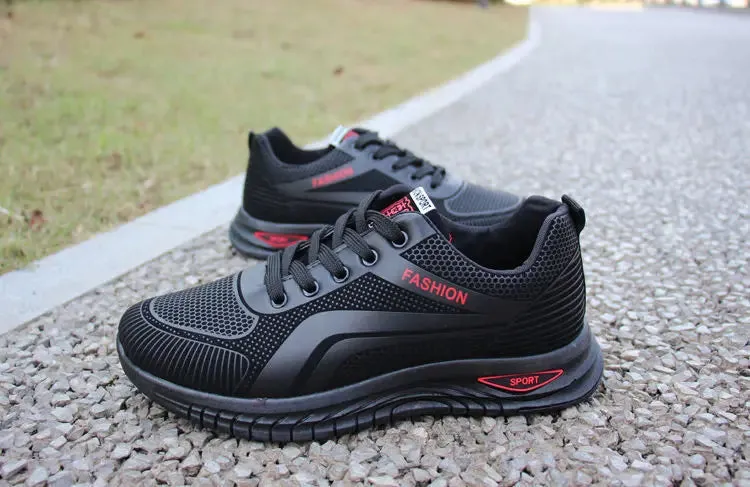 New men's shoes Breathable lightweight fashion shoes casual running shoes platform sports shoes sneakers