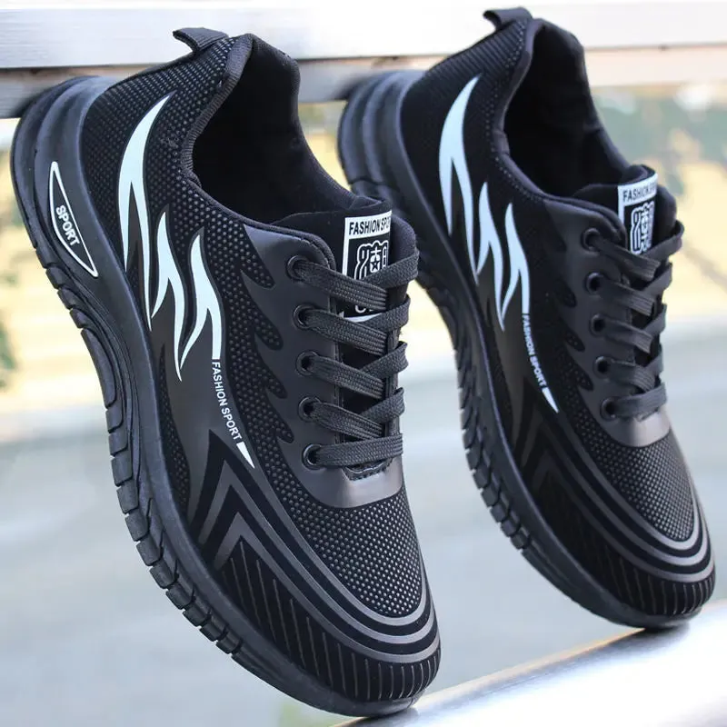New men's shoes Breathable lightweight fashion shoes casual running shoes platform sports shoes sneakers