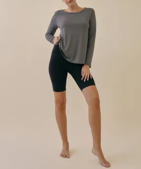 Organic Bamboo & Cotton Biker Shorts