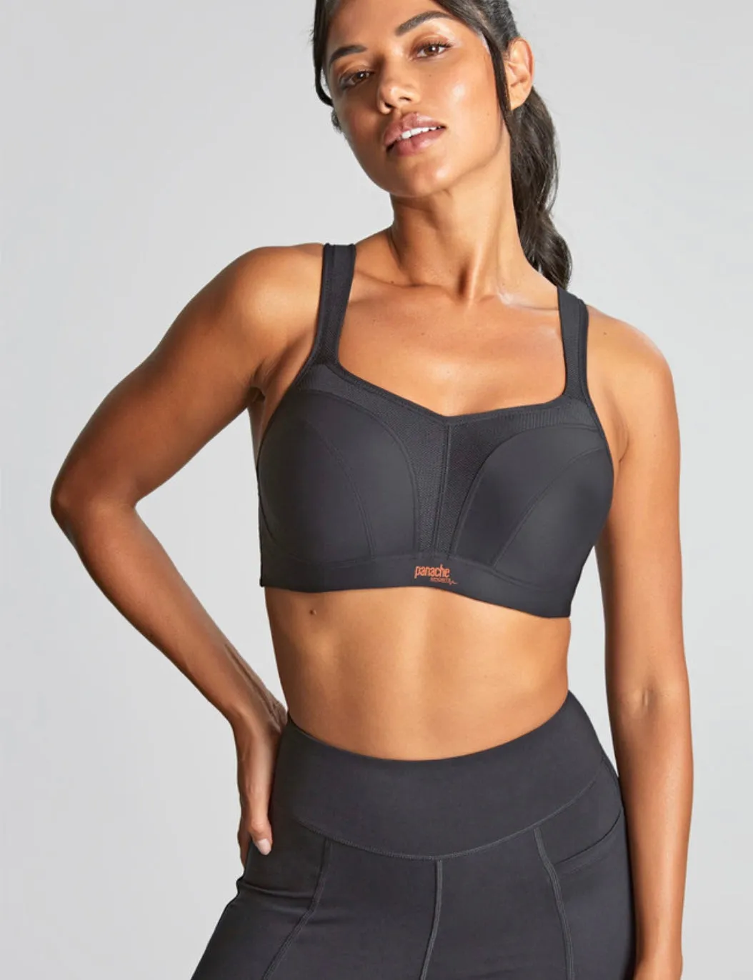 Panache Power Wired Sportsbra - Black