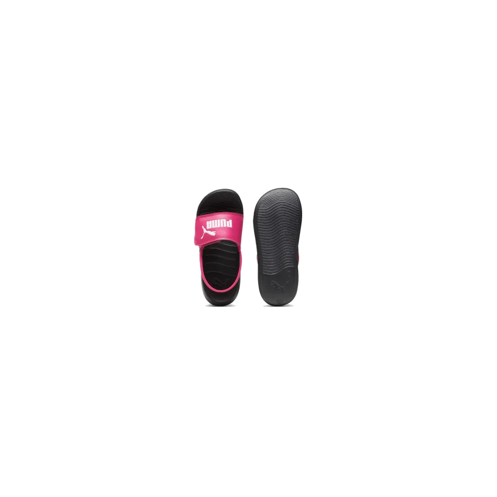 PUMA Childrens Popcat 20 Backstrap AC - Pinktastic / White