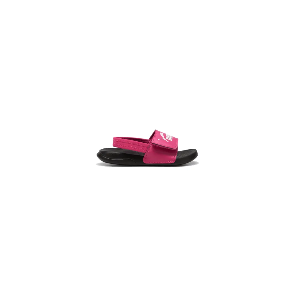 PUMA Childrens Popcat 20 Backstrap AC - Pinktastic / White