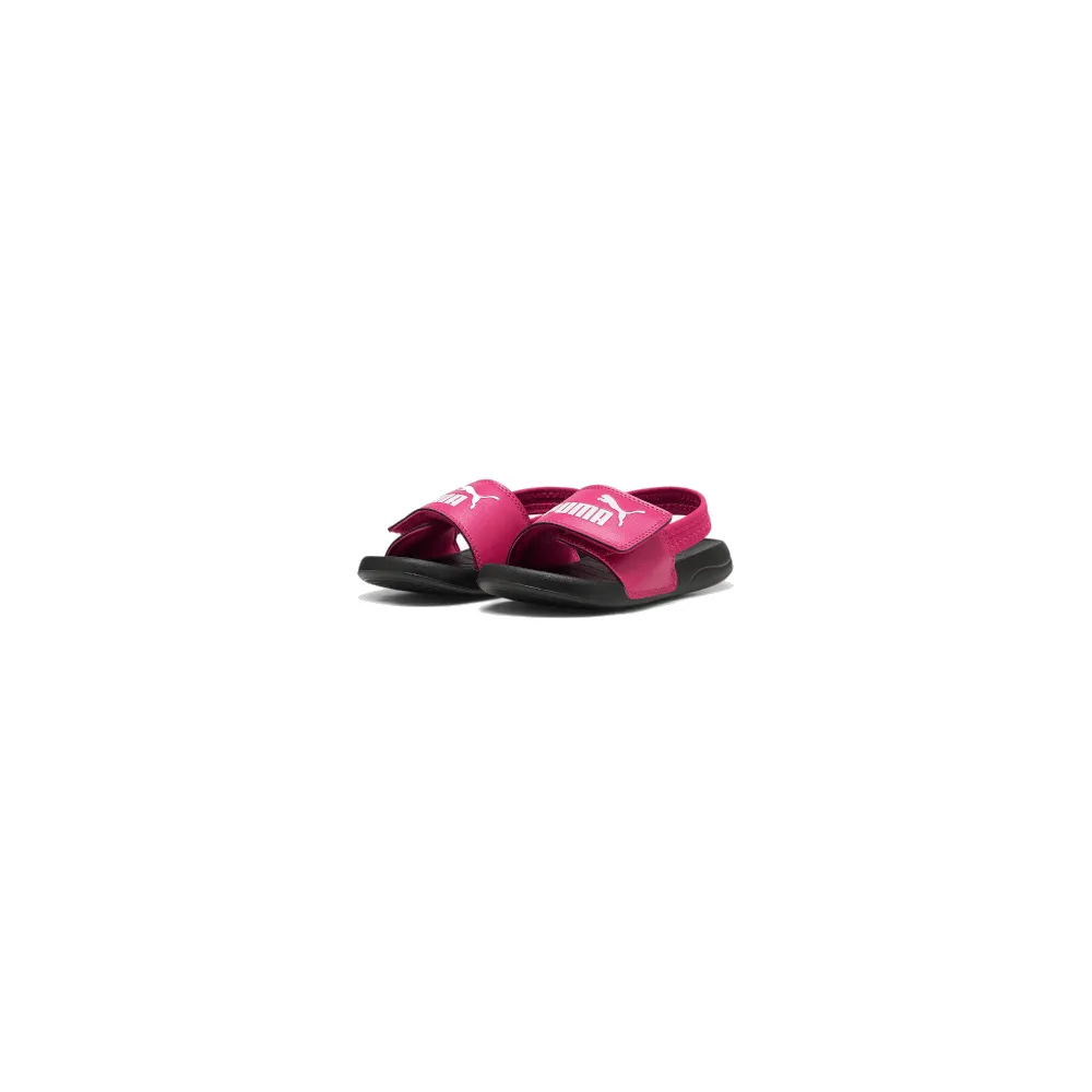 PUMA Childrens Popcat 20 Backstrap AC - Pinktastic / White